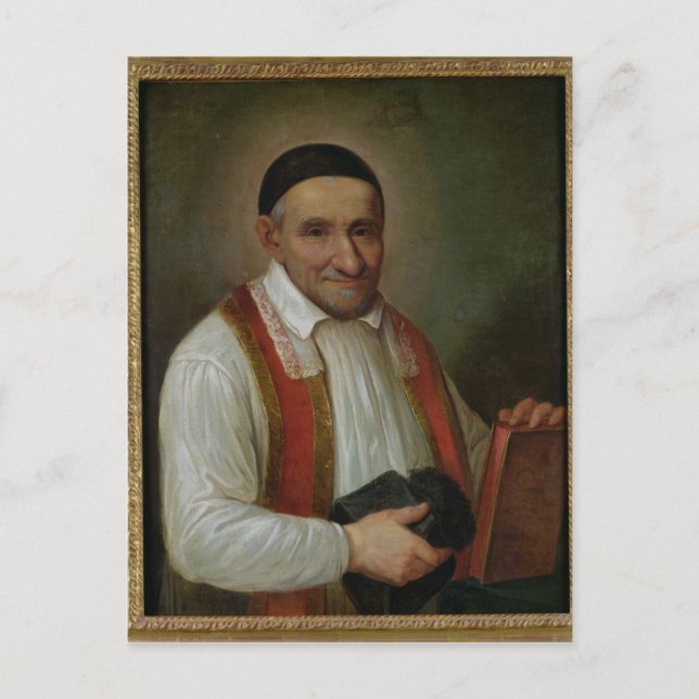 Saint Vincent de Paul 1649 Vykort (Framsida)