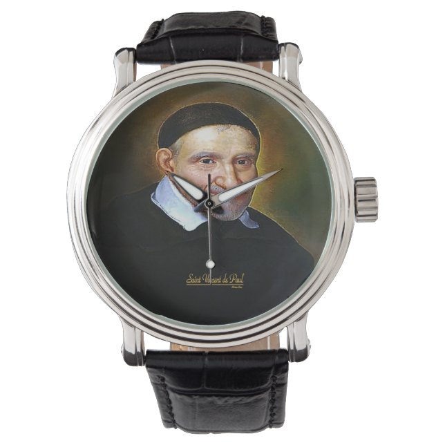 Saint Vincent de Paul Armbandsur (Framsida)