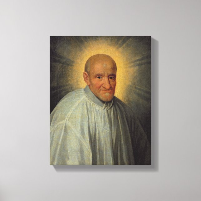Saint Vincent de Paul Canvastryck (Framsida)