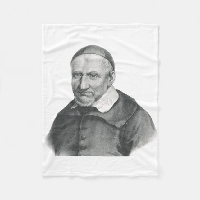 Saint Vincent de Paul Fleecefilt (Framsidan)