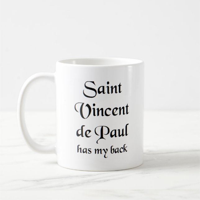 saint vincent de paul kaffemugg (Vänster)