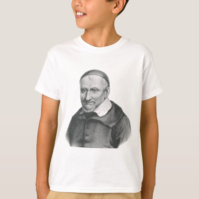 Saint Vincent de Paul Mild Herceghet Art T Shirt (Framsida)