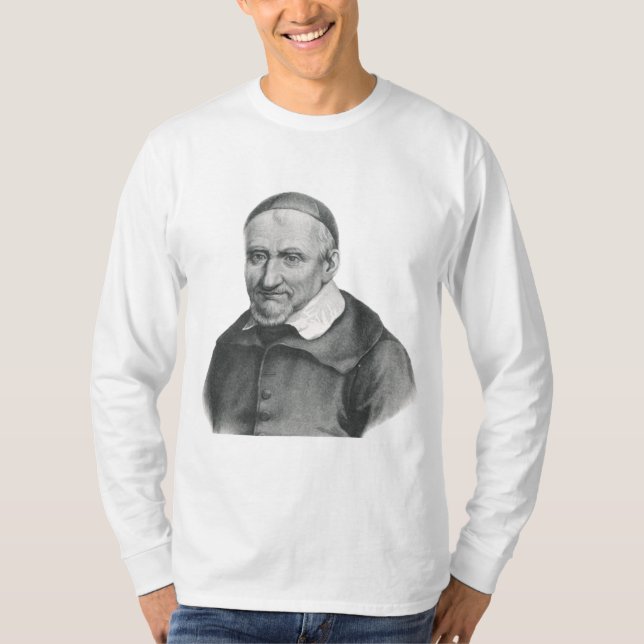 Saint Vincent de Paul Mild Herceghet Art T Shirt (Framsida)