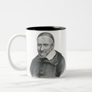 Saint Vincent de Paul Mild Herceghet konst Två-Tonad Mugg