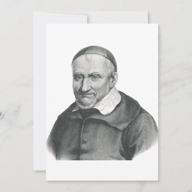 Saint Vincent de Paul Mild Herredomme Konst Julkort (Framsida)