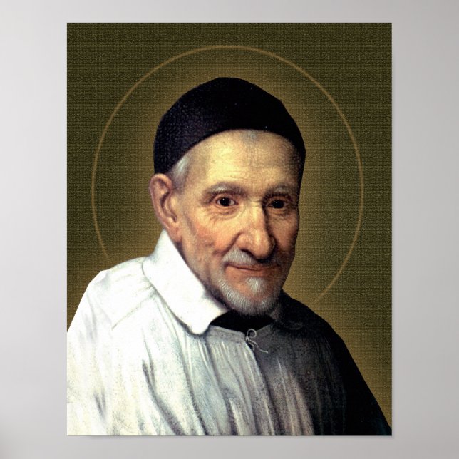 Saint Vincent de Paul Poster (Framsidan)