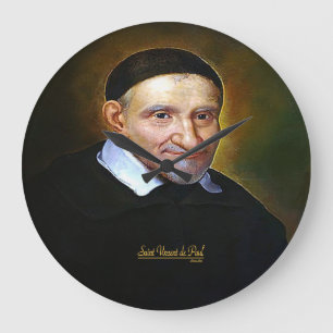 Saint Vincent de Paul Stor Klocka