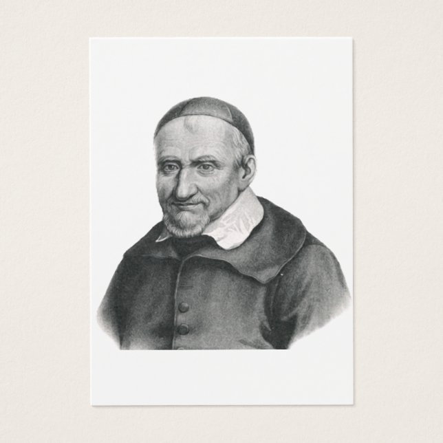 Saint Vincent de Paul Visitkort (Framsidan)