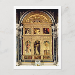 Saint Vincent Ferrer Altarpart, c.1465 (polyptych) Vykort