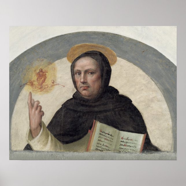 Saint Vincent Ferrer (fresco) Poster (Framsidan)