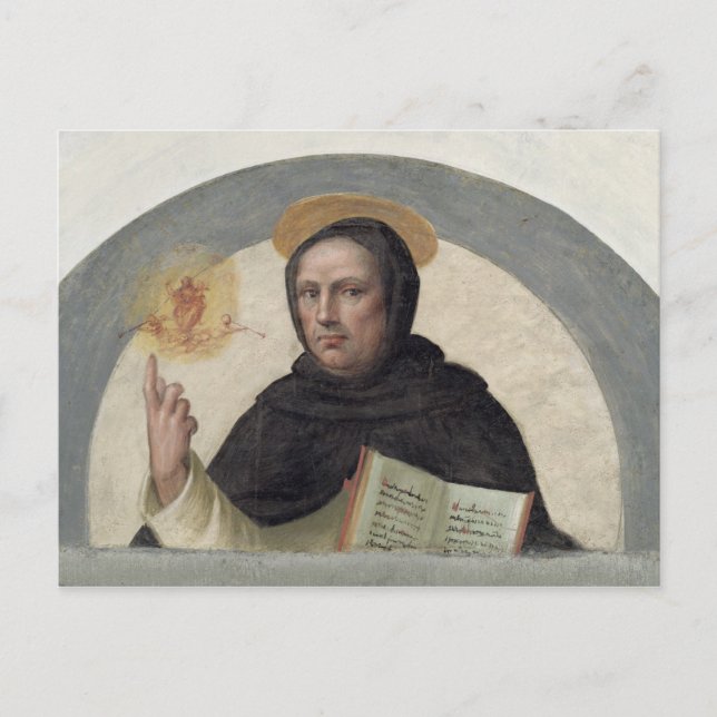 Saint Vincent Ferrer (fresco) Vykort (Framsida)