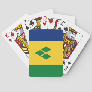 Saint Vincent Flagga Casinokort
