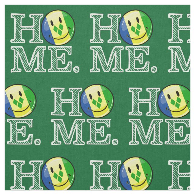 Saint Vincent Flagga Houseuppvärmning Tyg (Provkarta)