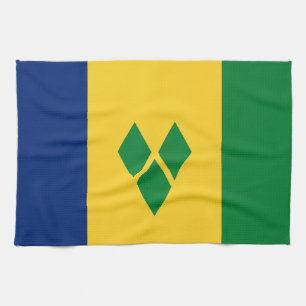 Saint Vincent Flagga Kökshandduk