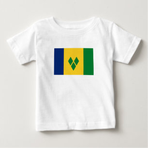 Saint Vincent-flagga T Shirt