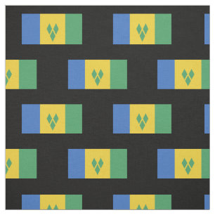 Saint Vincent-Flagga Tyg