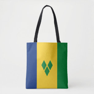 Saint Vincent-flagga Tygkasse