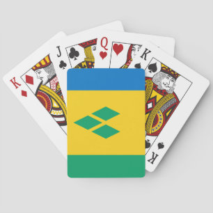 Saint Vincent och Grenadinerna-Flagga Casinokort