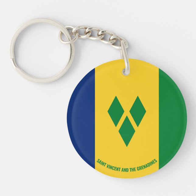 Saint Vincent och Grenadinerna Flagga Charmig (Framsidan)