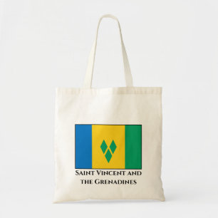 Saint Vincent och Grenadinerna-Flagga Tygkasse