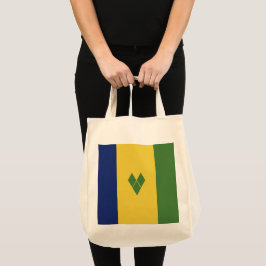 Saint Vincent och Grenadinerna-flagga Tygkasse