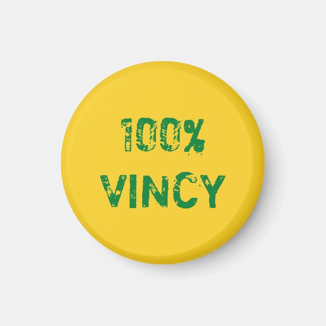 Saint Vincent och Grenadinerna Vincy Magnet (Framsidan)