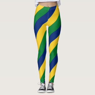 Saint Vincent och Grenadinernas nationella Flagga  Leggings