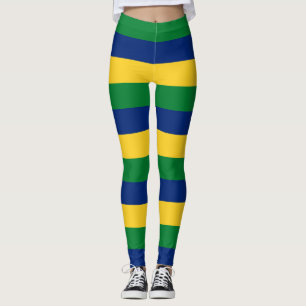 Saint Vincent och Grenadinernas nationella Flagga Leggings