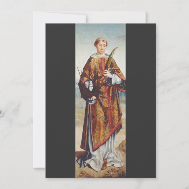 Saint Vincent och Saragossa Inbjudningar (Framsida)