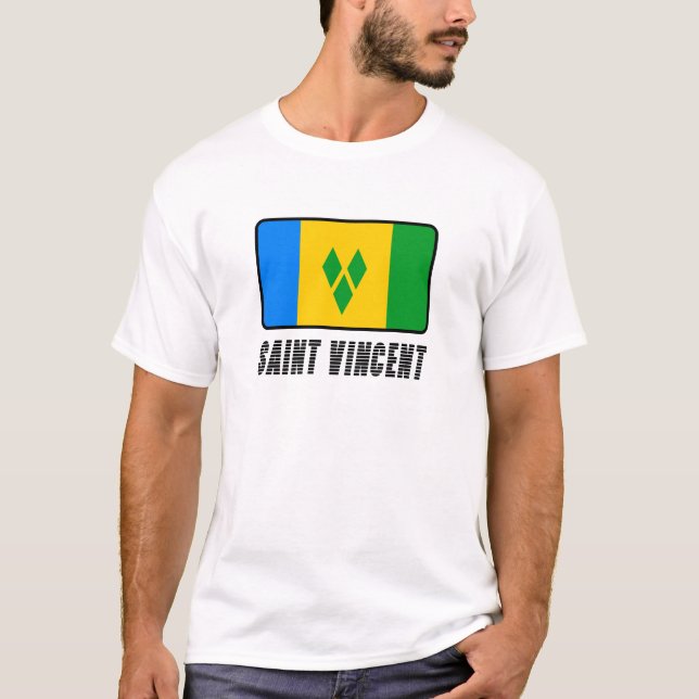 Saint Vincent T Shirt (Framsida)