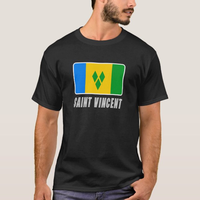 Saint Vincent T Shirt (Framsida)