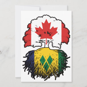 Saint Vincent Vincitan Canadian Träd Root Inbjudningar