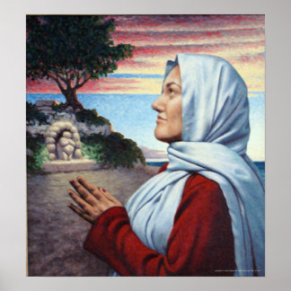 Saint Yolanda Print Poster