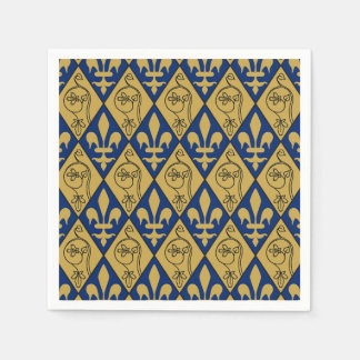 Sainte-Chapelle Fleur de Lys Napkins Pappersservett