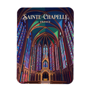 Sainte-Chapelle Frankrike Magnet