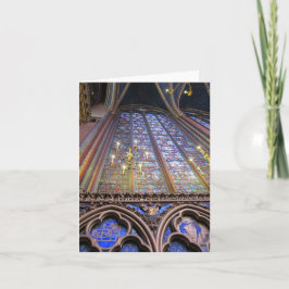 Sainte-Chapelle - Paris Helgkort