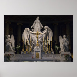 Sainte-Marie-Madeleine Angel Engel Paris Poster