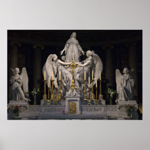 Sainte-Marie-Madeleine Angel Engel Paris Poster
