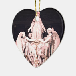 ♥ Sainte-Marie-Madeleine Paris Charles Marochetti Julgransprydnad Keramik