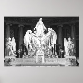 Sainte-Marie-Madeleine Paris Madeleine skulptures Poster