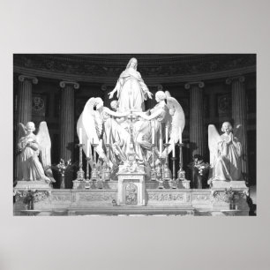 Sainte-Marie-Madeleine Paris Madeleine skulptures Poster