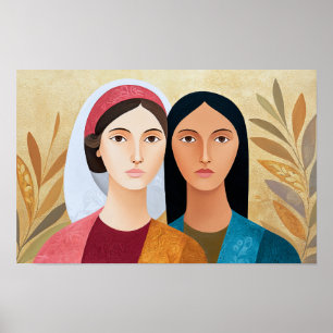 Sainte Perpetua och Felicitas: Trogna tillsammans Poster