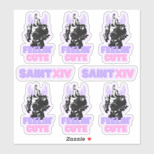 Saint'Feelin'Cute Sticker Lakan Klistermärken