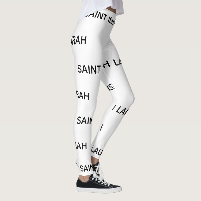 #SAINTISHAHLAURAH LEGGINGS (Höger)