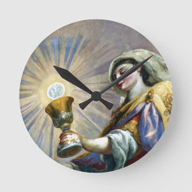 saintly kopp rund klocka (Framsida)