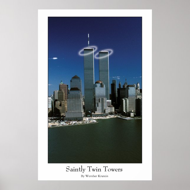 Saintly Twin Torn Poster (Framsidan)