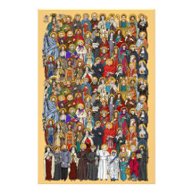 Saints, alla helgon, katolska helgon