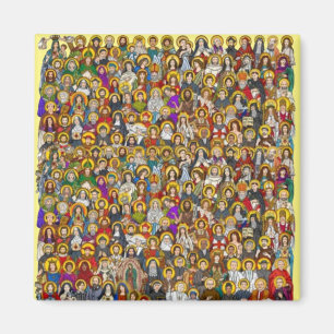 Saints, alla helgon, katolska helgon magnet