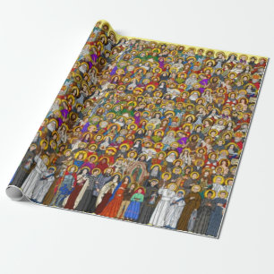 Saints, alla helgon, katolska helgon presentpapper