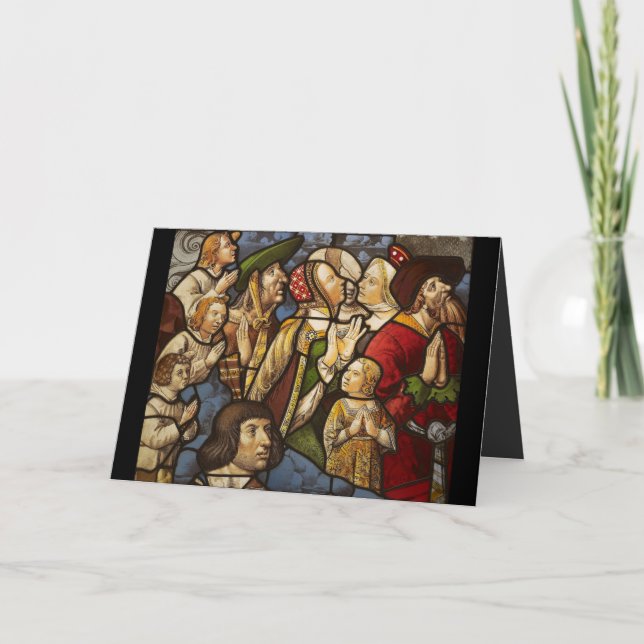 Saints and WorShippers in Adress Helgkort (Framsida)